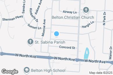 Map image of the property - 524 Stacey Dr