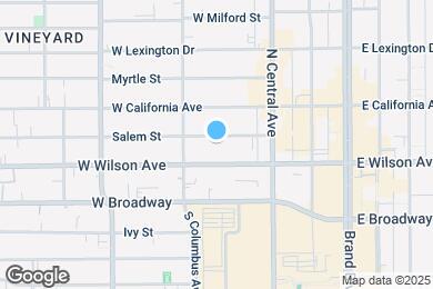 Map image of the property - 350 Salem St