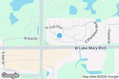 Map image of the property - 532 W Plantation Blvd