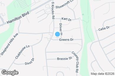 Map image of the property - 5727 Greens Dr