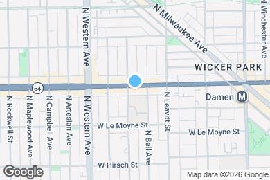 Map image of the property - 2251 W North Ave