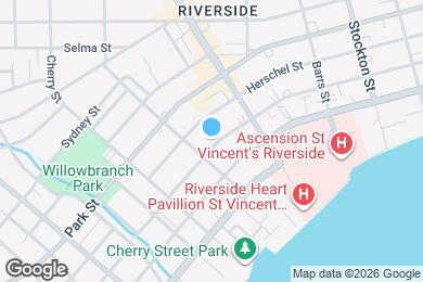 Map image of the property - 2751 Oak St