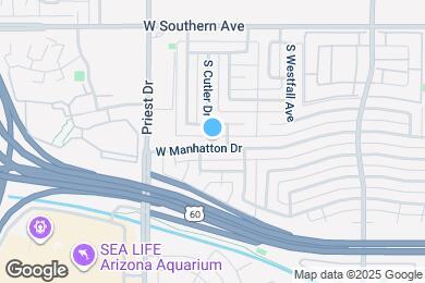 Map image of the property - 1230 W Manhatton Dr