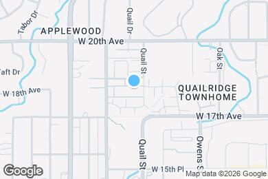 Map image of the property - 1777 Quail St