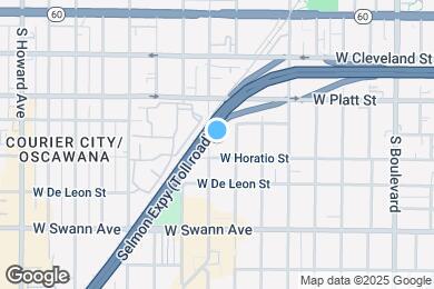 Map image of the property - 1501 W Horatio St