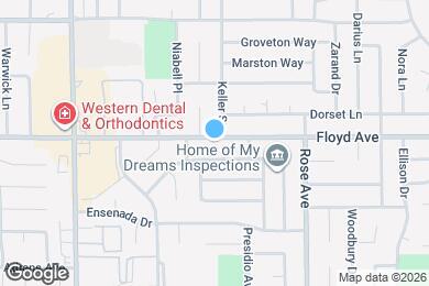 Map image of the property - 1516 Floyd Ave