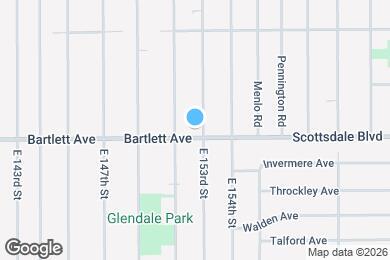 Map image of the property - 3736 E 153rd St