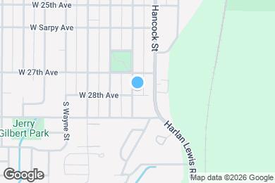 Map image of the property - 2711 Franklin St