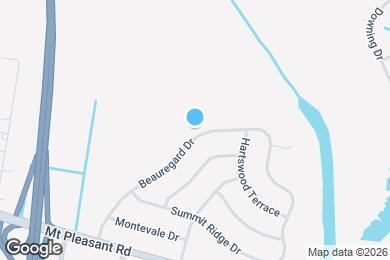 Map image of the property - 472 Beauregard Dr
