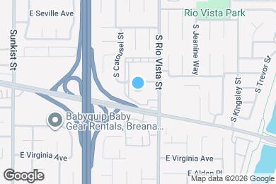 Map image of the property - Mariposa Apartments