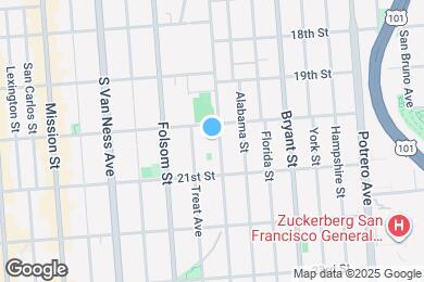 Map image of the property - 2412 Harrison St