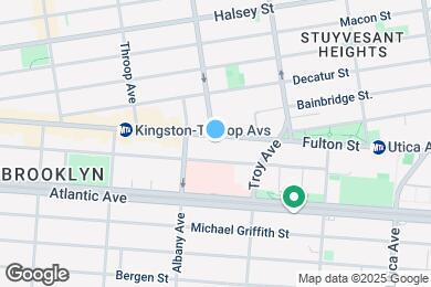 Map image of the property - 1588 Fulton St