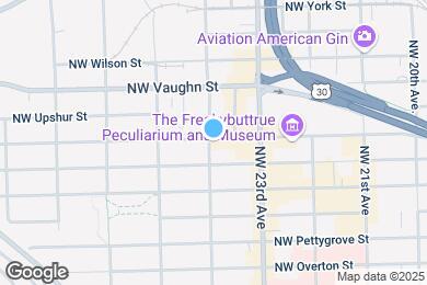 Map image of the property - 1724 NW 24th Ave