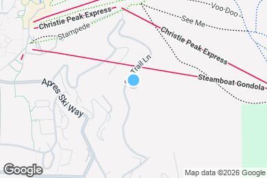 Map image of the property - 2612 Ski Trail Ln