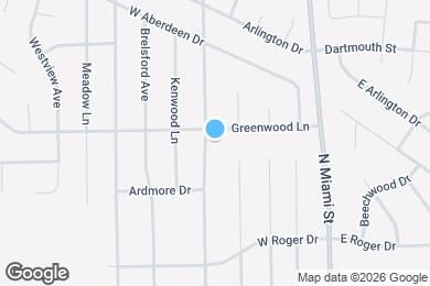 Map image of the property - 430 Clara Dr
