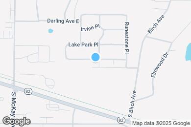 Map image of the property - 2010 Lakepark Ave