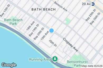 Map image of the property - 238 Bay 22nd St