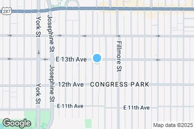 Map image of the property - 1280 Clayton St. Apartments