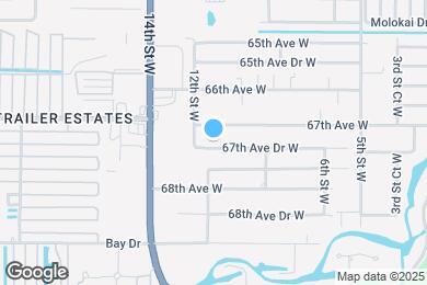 Map image of the property - 1011 67th Avenue Dr W