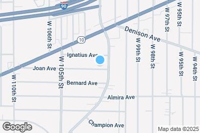 Map image of the property - 3254 West Blvd