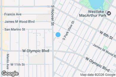 Map image of the property - 946 S Carondelet St