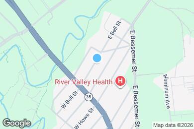 Map image of the property - 166 E Bell St