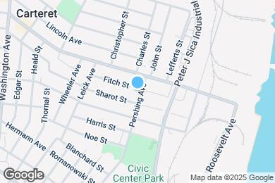 Map image of the property - 325 Pershing Ave