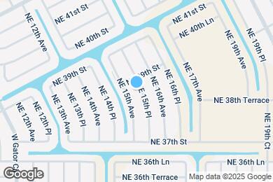 Map image of the property - 3748 NE 15th Pl