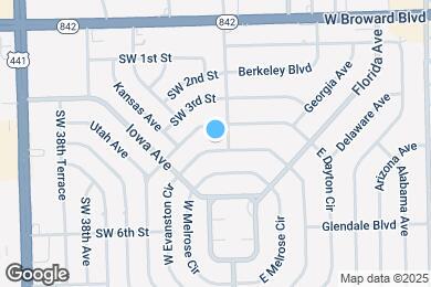 Map image of the property - 421 W Evanston Cir