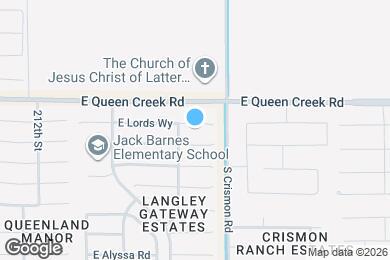 Map image of the property - 21549 E Lords Ct