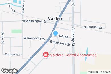 Map image of the property - 165 Lincoln St