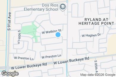 Map image of the property - 8717 W Hammond Ln