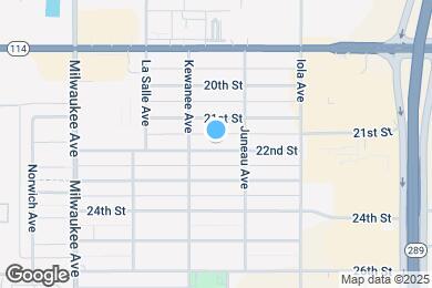 Map image of the property - 6212 22nd St