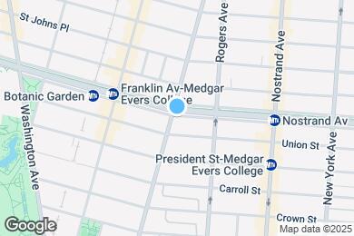Map image of the property - 409 Eastern Pkwy