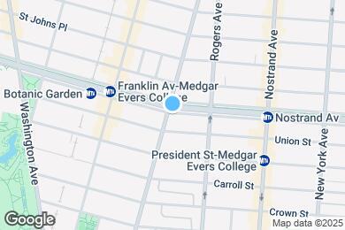 Map image of the property - EASTERN PARKWAY / Spacious 1-Bedroom 1-Bat...
