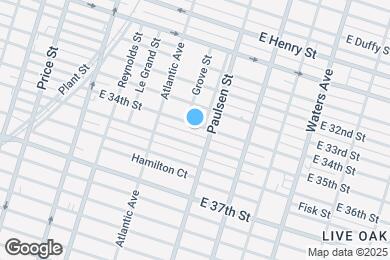 Map image of the property - 731 E 34th St