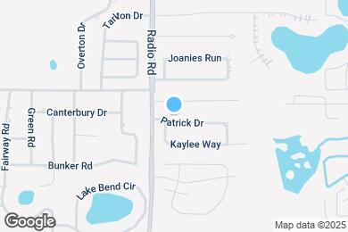 Map image of the property - 10233 Patrick Dr
