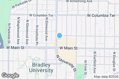 Map image of the property - 1020 N University St