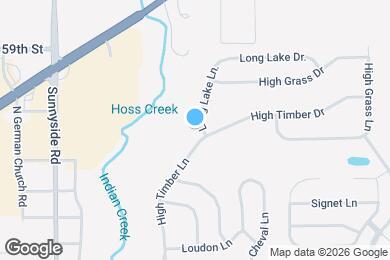 Map image of the property - 5810 Long Lake Ln.