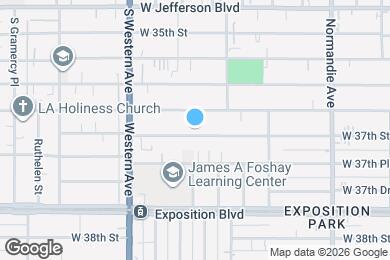 Map image of the property - 1597 W 37th St