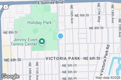 Map image of the property - 714 NE 14th Ave