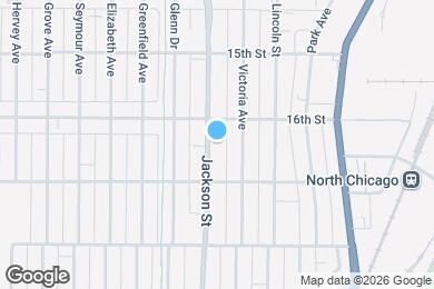 Map image of the property - 1617 Jackson St