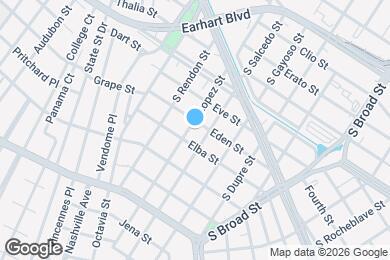 Map image of the property - 1708 S Lopez St