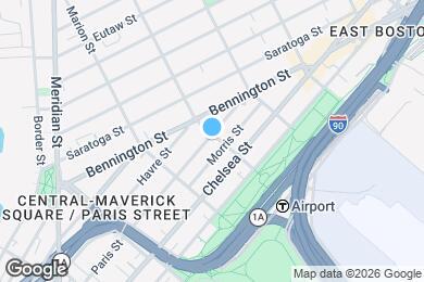 Map image of the property - 277 Paris