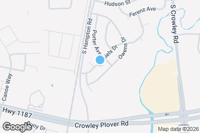 Map image of the property - 709 Daniels Dr