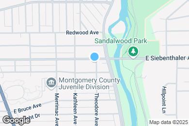 Map image of the property - 446 E Siebenthaler Ave