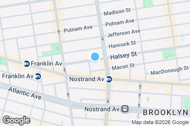 Map image of the property - 68 Halsey St