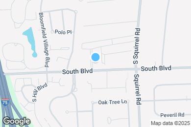 Map image of the property - Bloomfield Square Apartments - Auburn Hills, MI