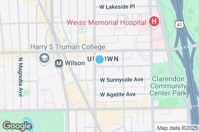 Map image of the property - 952 W Windsor Ave