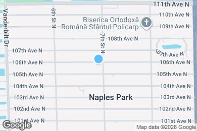 Map image of the property - 692 106th Ave N